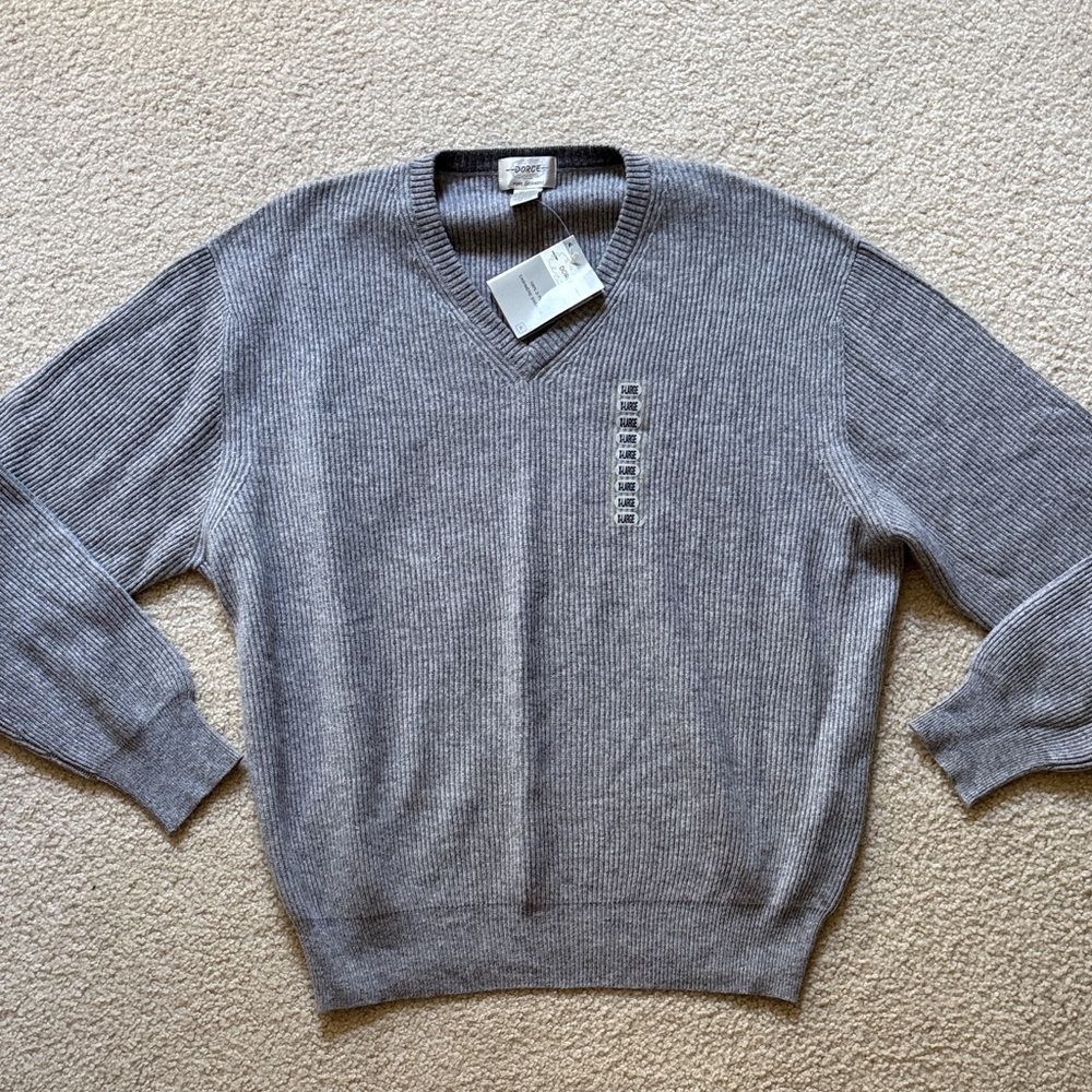 Cashmere v-neck sweater